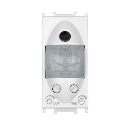 Detector de mişcare cu infraroşii, 110°, 8m, 5A, 1M, alb