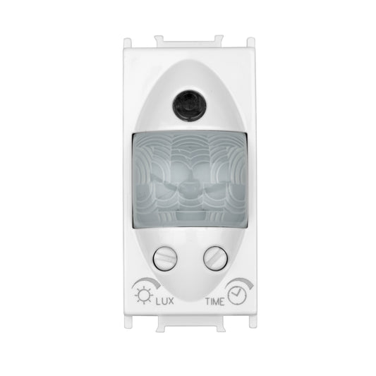 Detector de mişcare cu infraroşii, 110°, 8m, 5A, 1M, alb