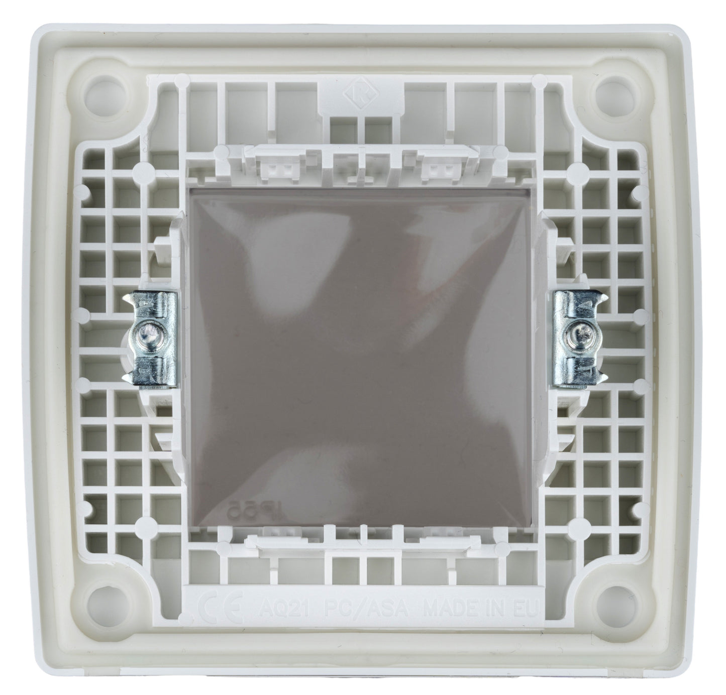 Cutie montaj ingropat,IP55,capac transparent,2M, alba