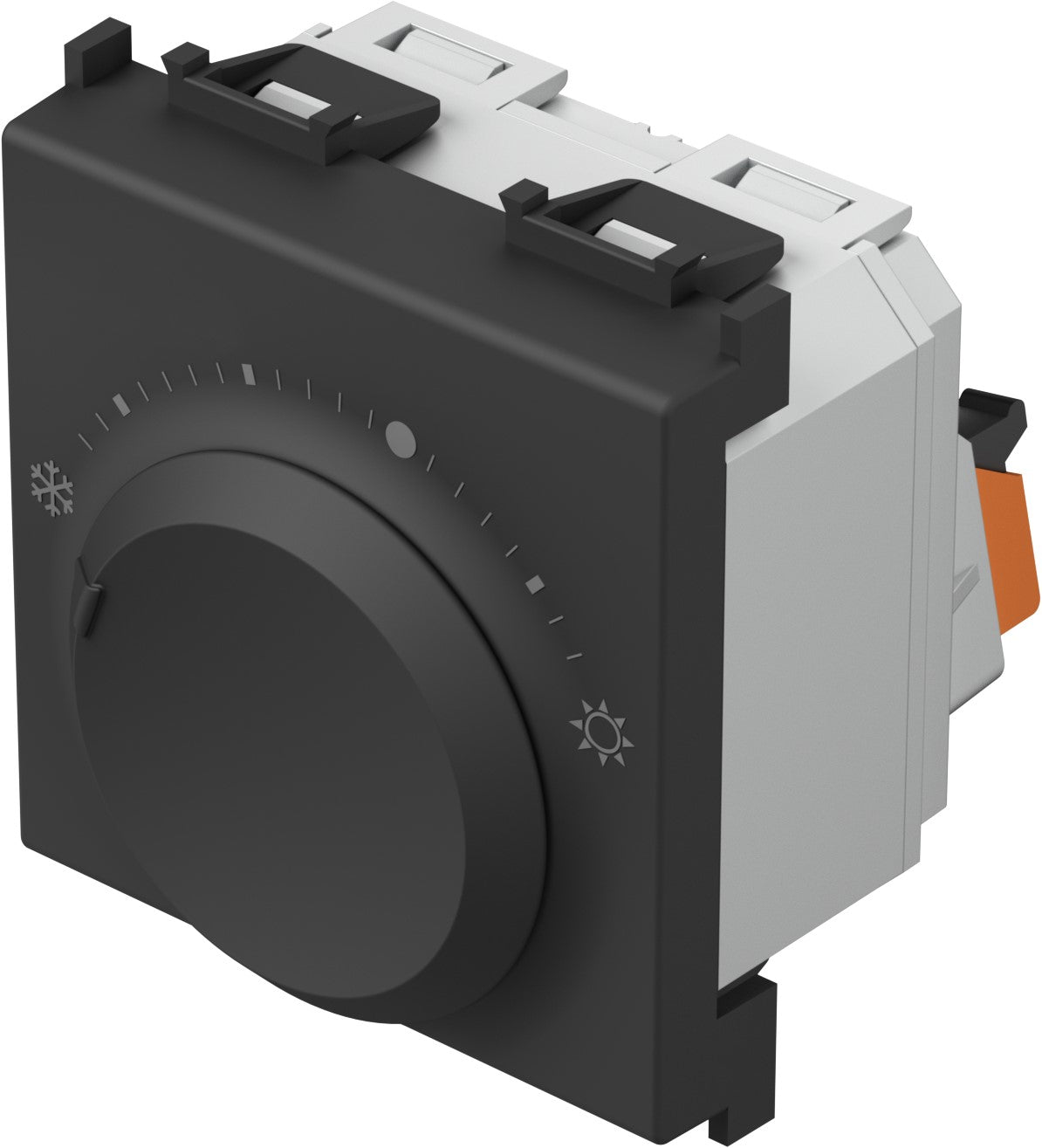 Termostat, 5-30°C, 5A, 2M, negru