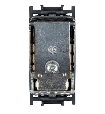 Insert priză TV punct terminal 1dB, 1M, negru