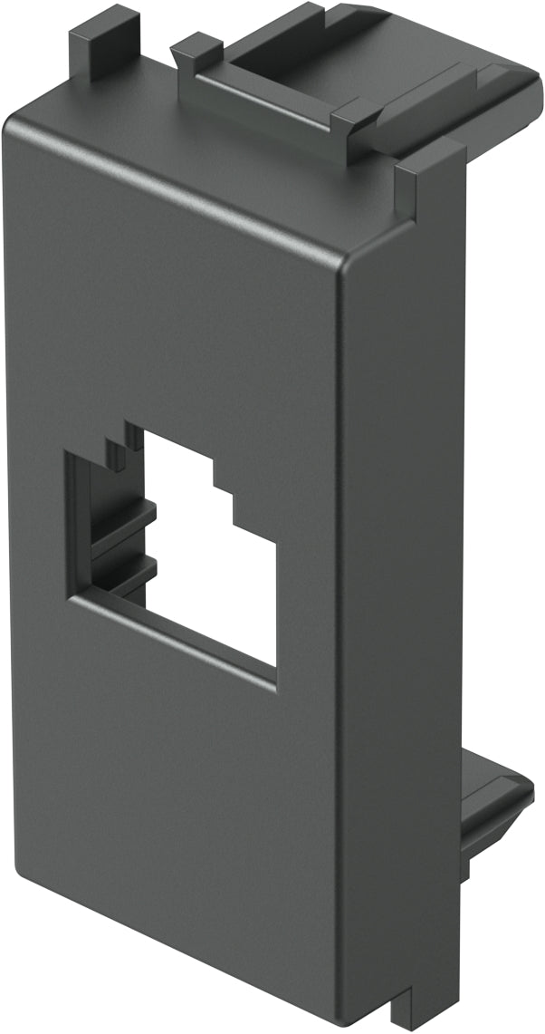 Cover for RJ45 toollessline jack, 1M, anthracite