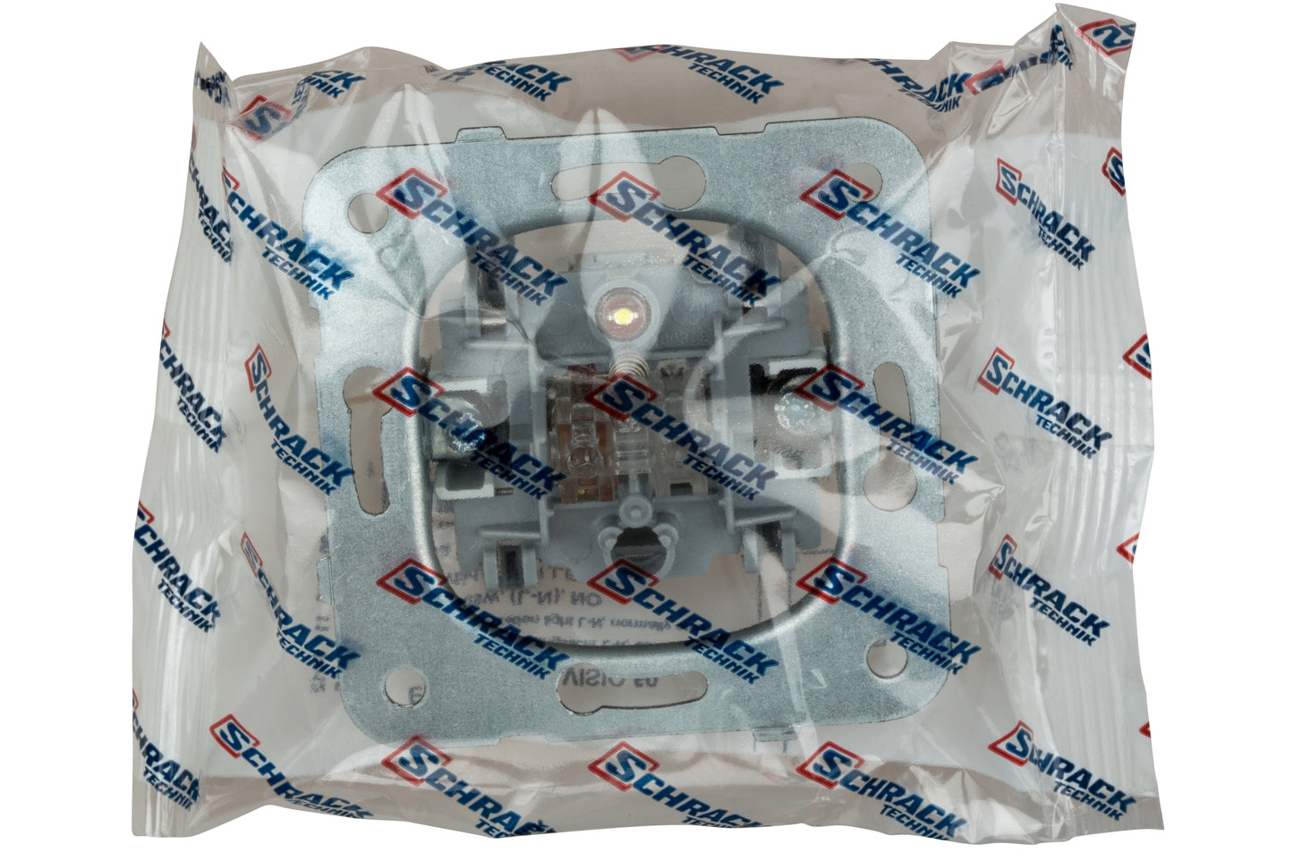 Insert buton,10A, 1ND, L-L1, cu lumină de orientare
