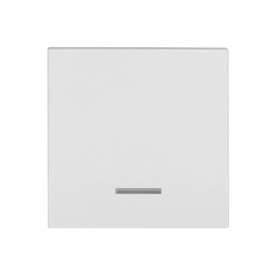 Clapetă albă, cu indicator luminos transparent