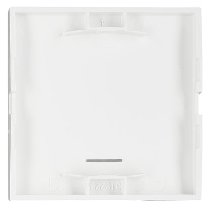 Clapetă cu fereastră de control transp, simbol ventilat, alb