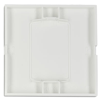 Clapetă cu simbol ventilator, alb, S 55