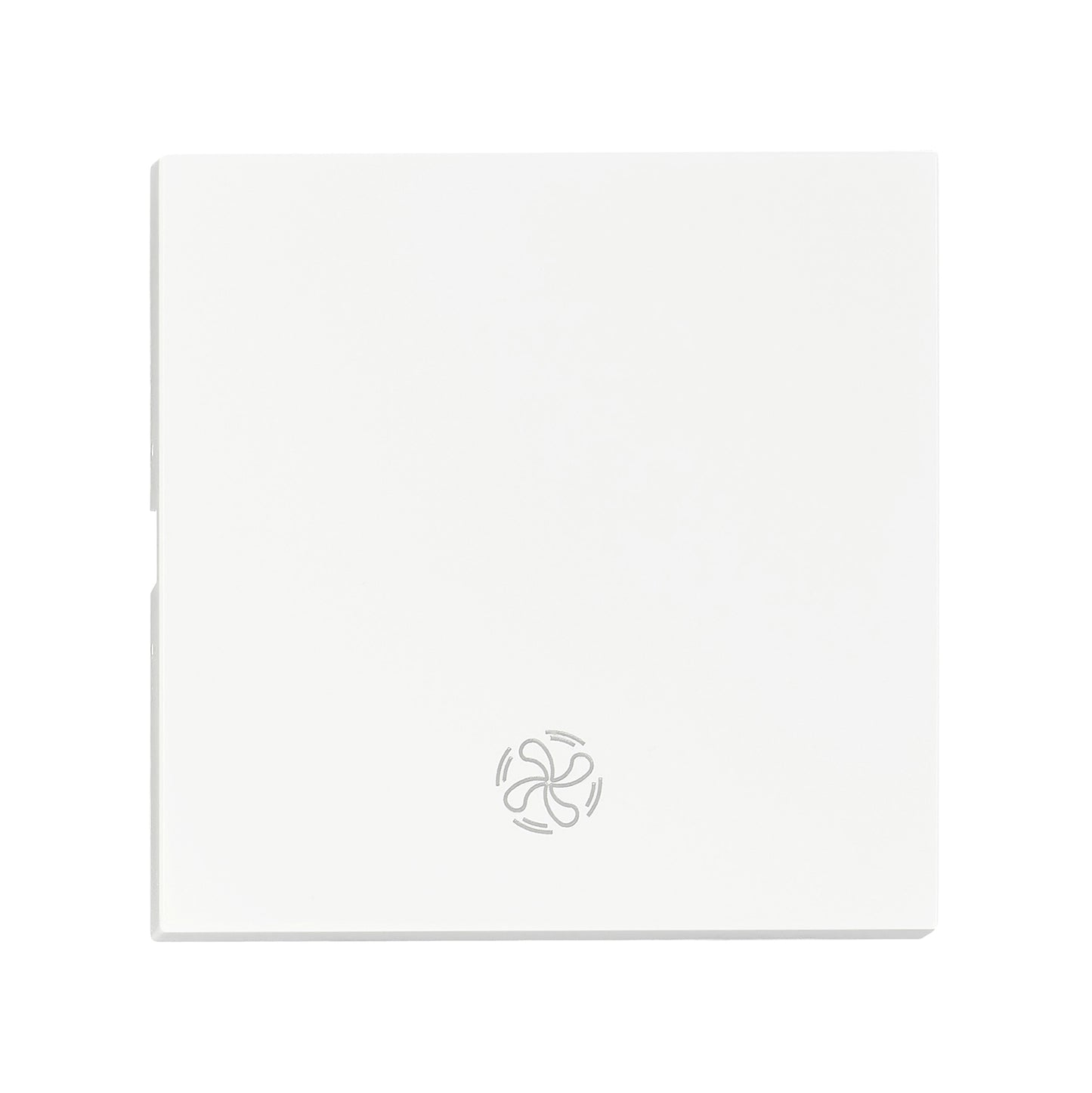 Clapetă cu simbol ventilator, alb, S 55