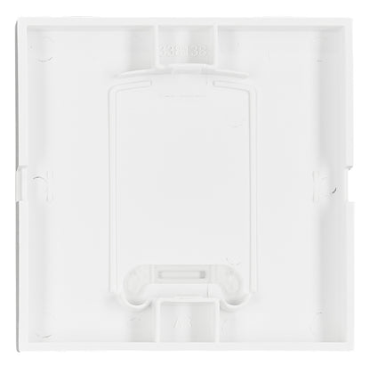 Clapetă cu lentilă transparentă de control, alb, S 55
