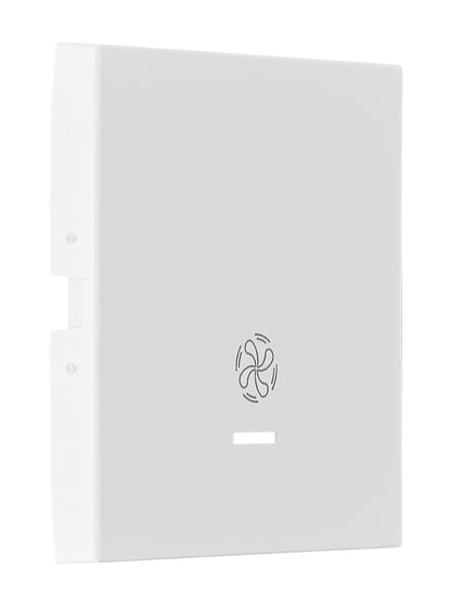 Clapetă cu lentilă, simbol ventilator