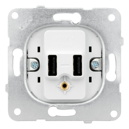 Insert priză dublă de încărcare USB, 5V-2A