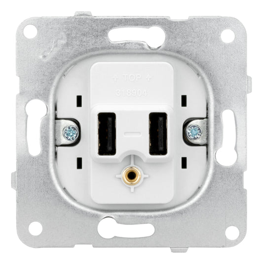 Insert priză dublă de încărcare USB, 5V-2A