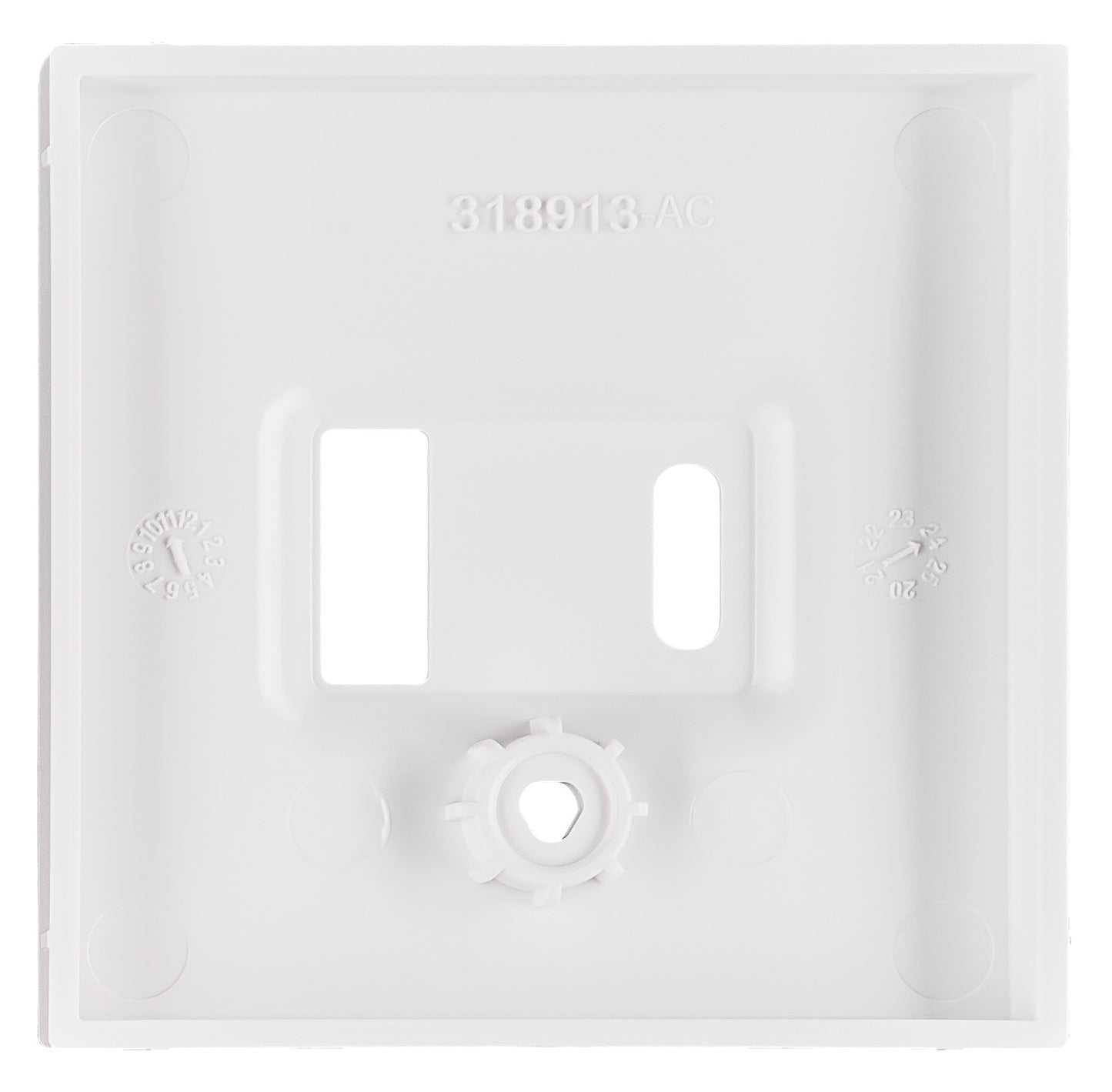 USB charger A+C socket cover, white
