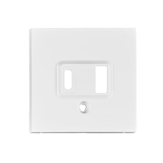 USB charger A+C socket cover, white