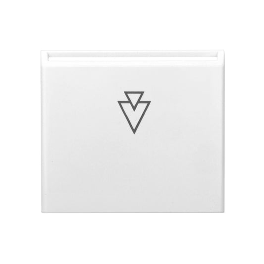 Întrerupător card hotelier, alb