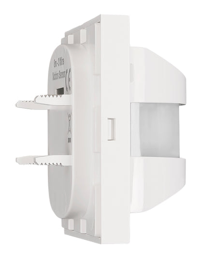 Mască senzor mișcare Master 180°, 8m, (I/Auto/0) 3 fire, alb