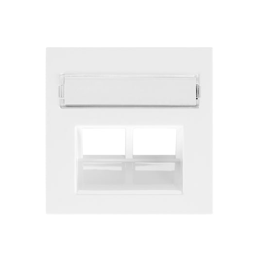Capac priză RJ45 (DE-EMBEDDED LINE,TOOLLESS LINE SFB), alb