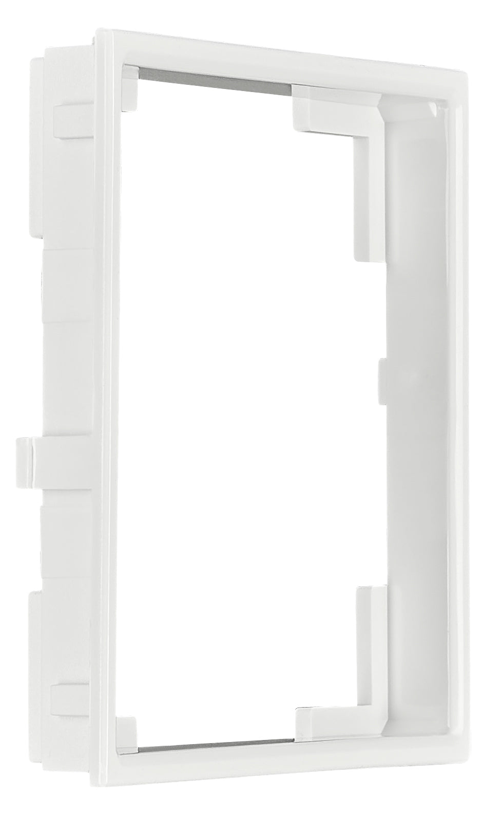 Adapter frame 55x55mm to 50x50mm, white, 1 PU = 5 pieces
