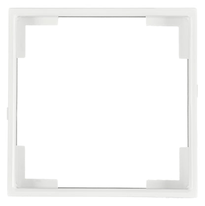 Adapter frame 55x55mm to 50x50mm, white, 1 PU = 5 pieces