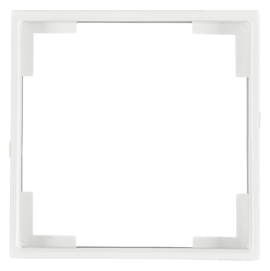 Adapter frame 55x55mm to 50x50mm, white, 1 PU = 5 pieces