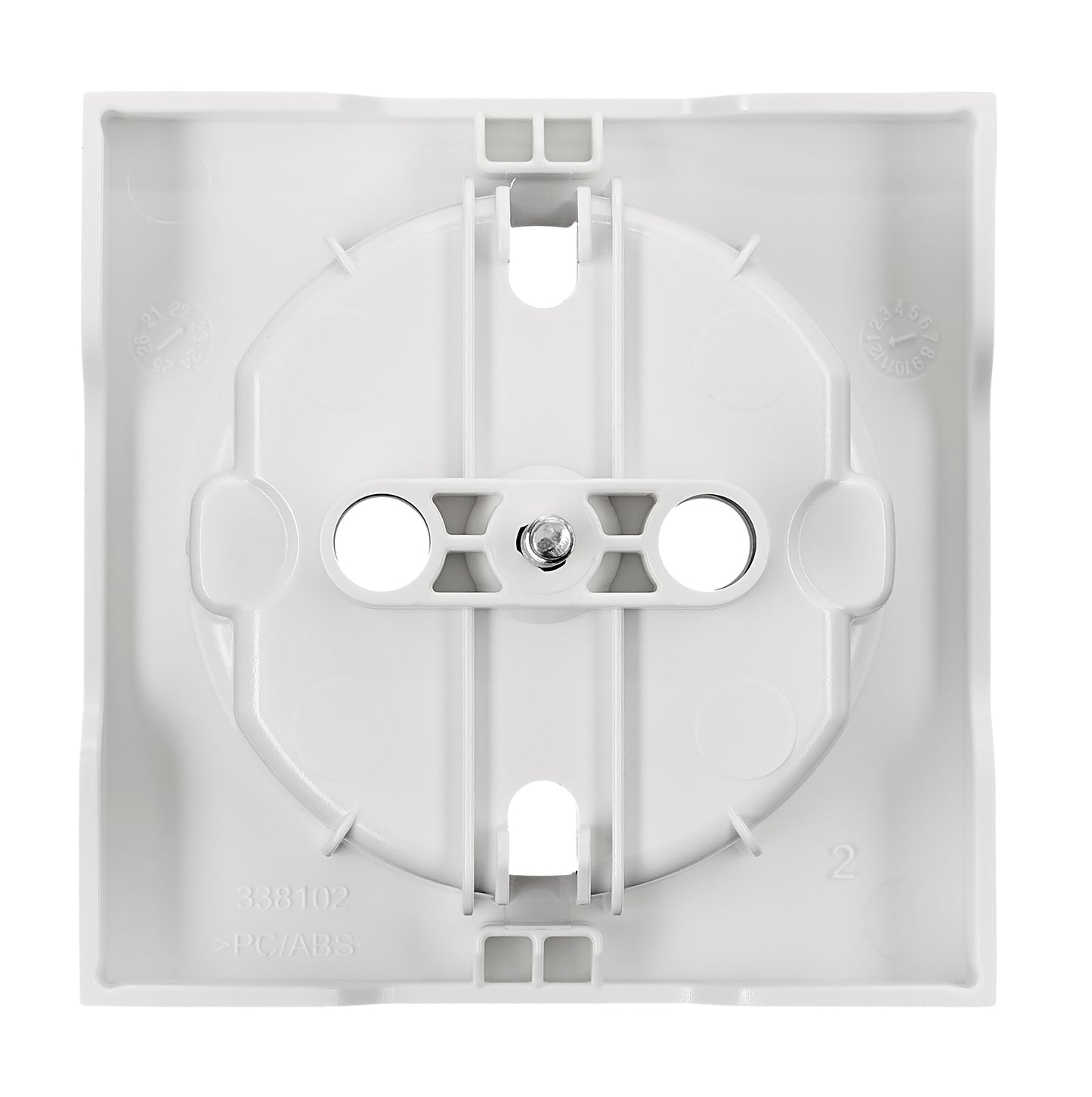 Socket cover, VISIO S 55, white