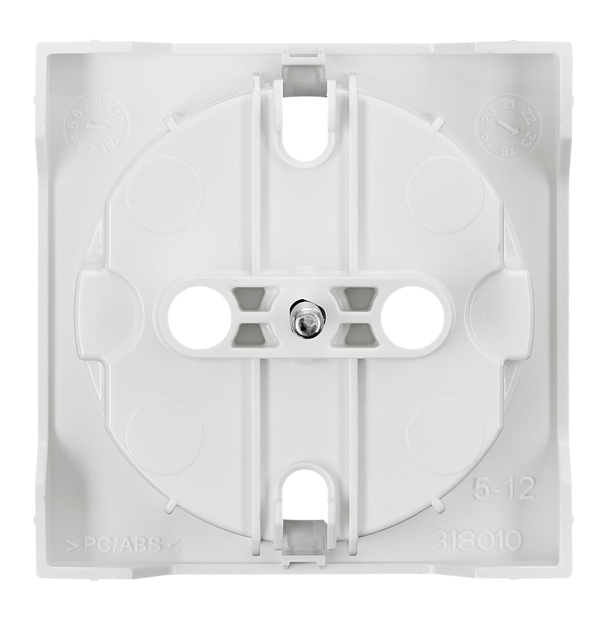Socket cover, VISIO S 50, white
