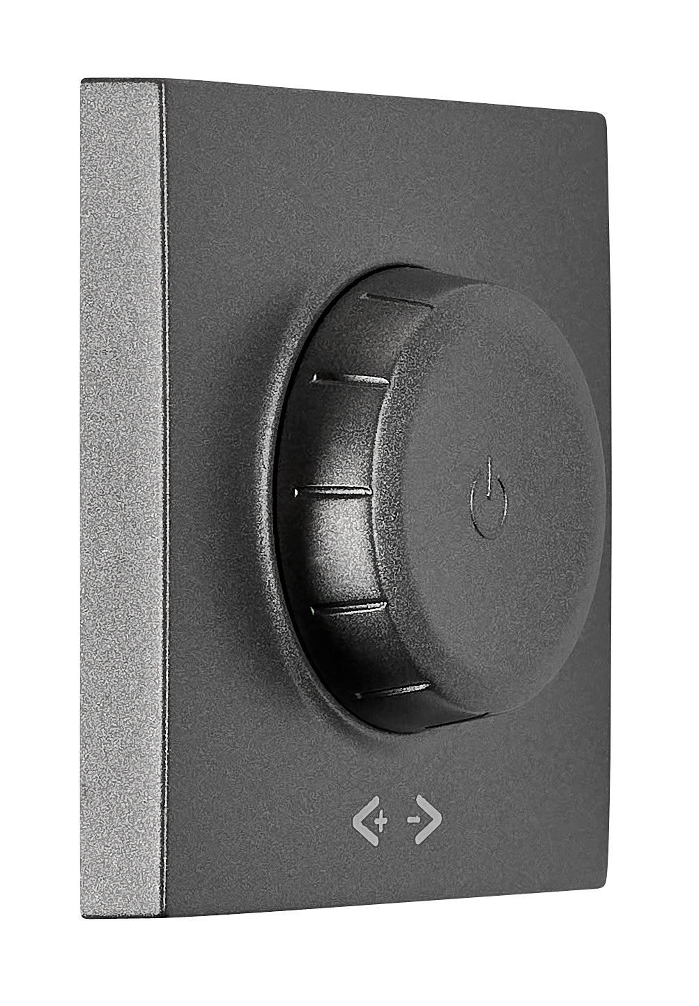 Placă frontală dimmer cu buton rotativ, antracit