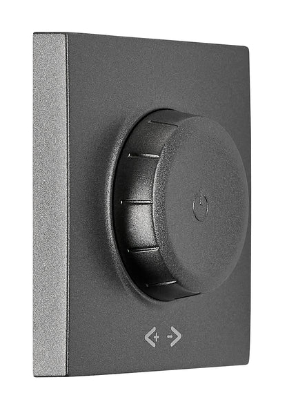 Placă frontală dimmer cu buton rotativ, antracit