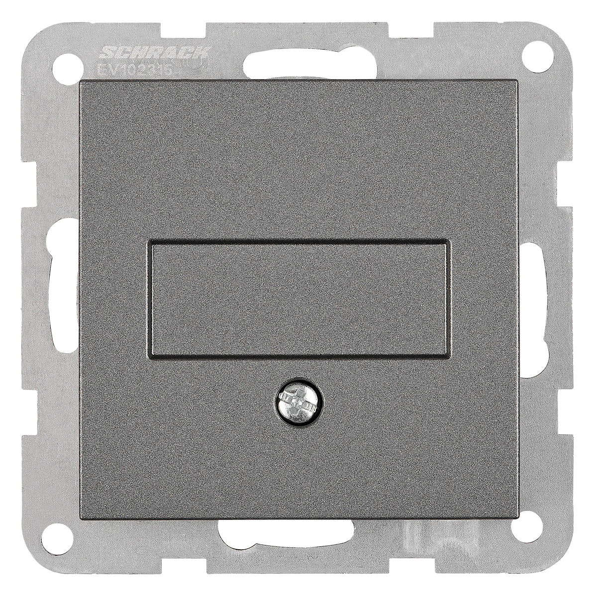 Mască oarbă, capac retractabil, placa de suport metalică, an
