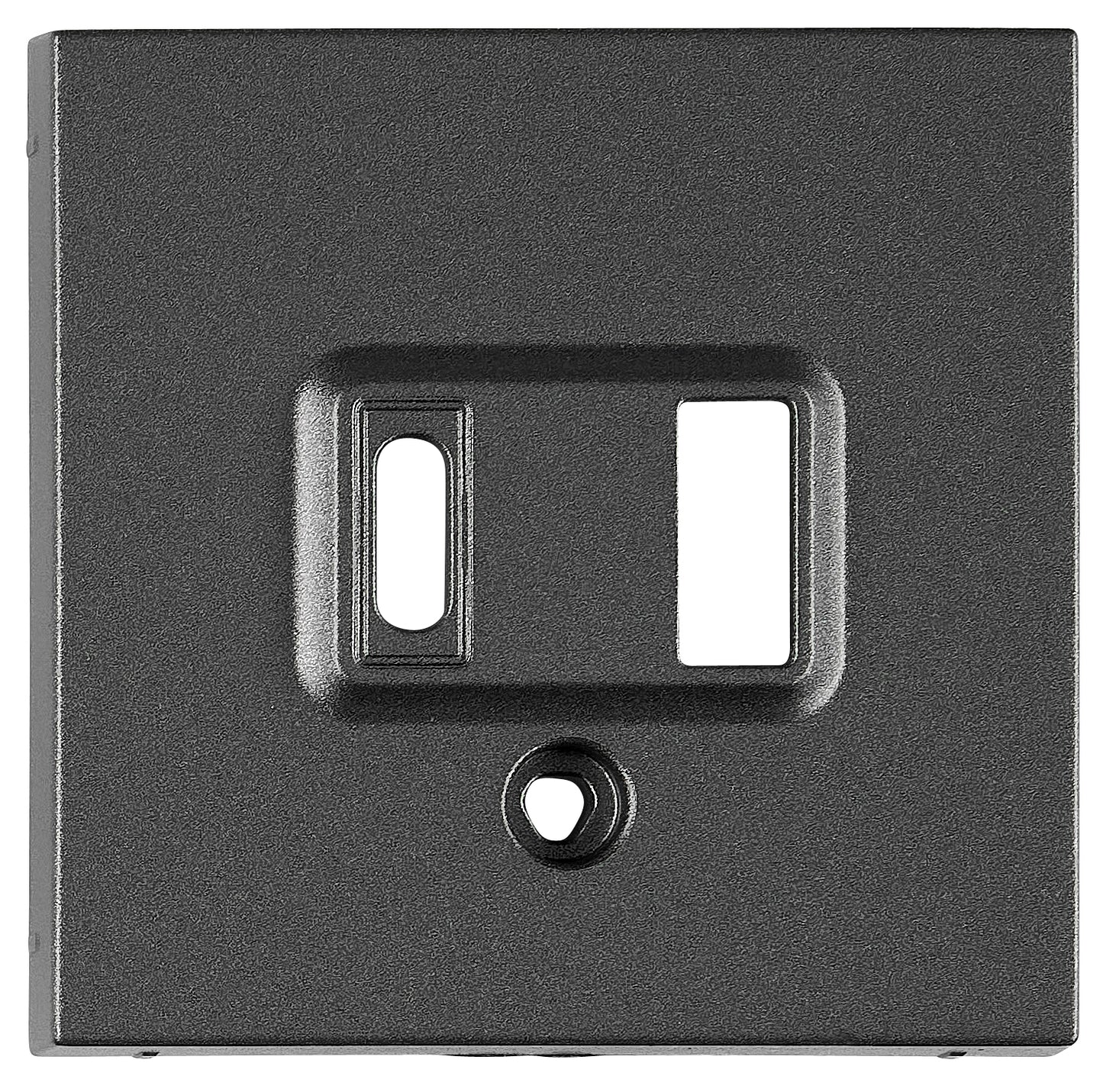 USB charger A+C socket cover, anthracite