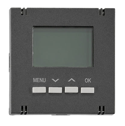 Interfață pentru termostat digital, încălzire, antracit