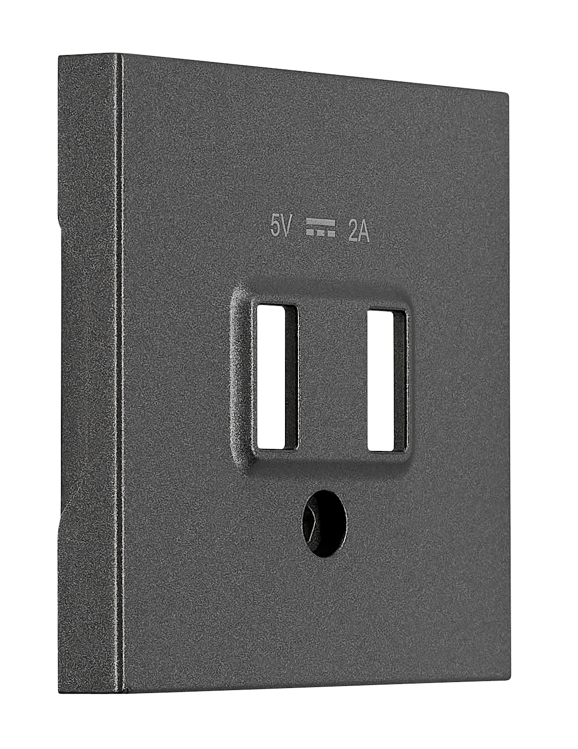 Mască frontală încărcare USB, antracit