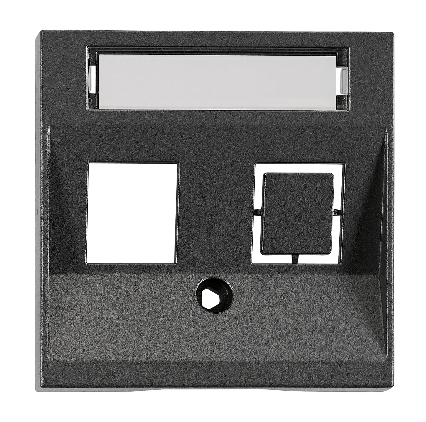 Mască 1*RJ45 ToollessLine, antracit