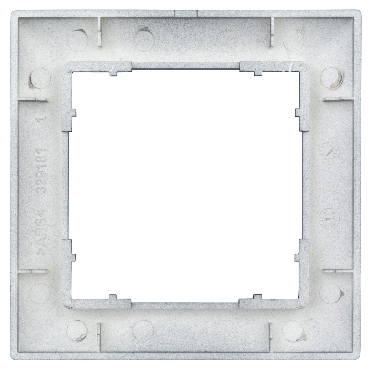 Ramă pentru 1 aparat cu dimensiuni de 55x55mm, antracit