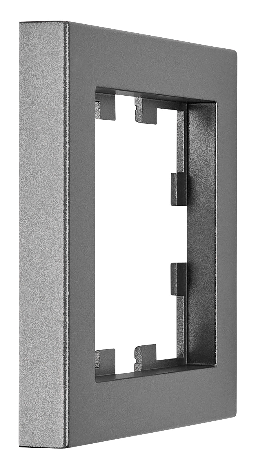 Ramă 1 aparat, Design CUBIC, antracit