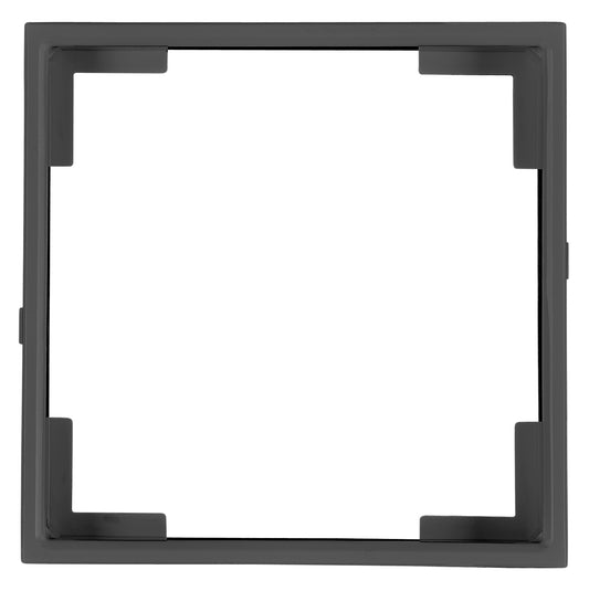 Adapter frame 55x55mm to 50x50mm, anthracite, 1PU = 5 pieces
