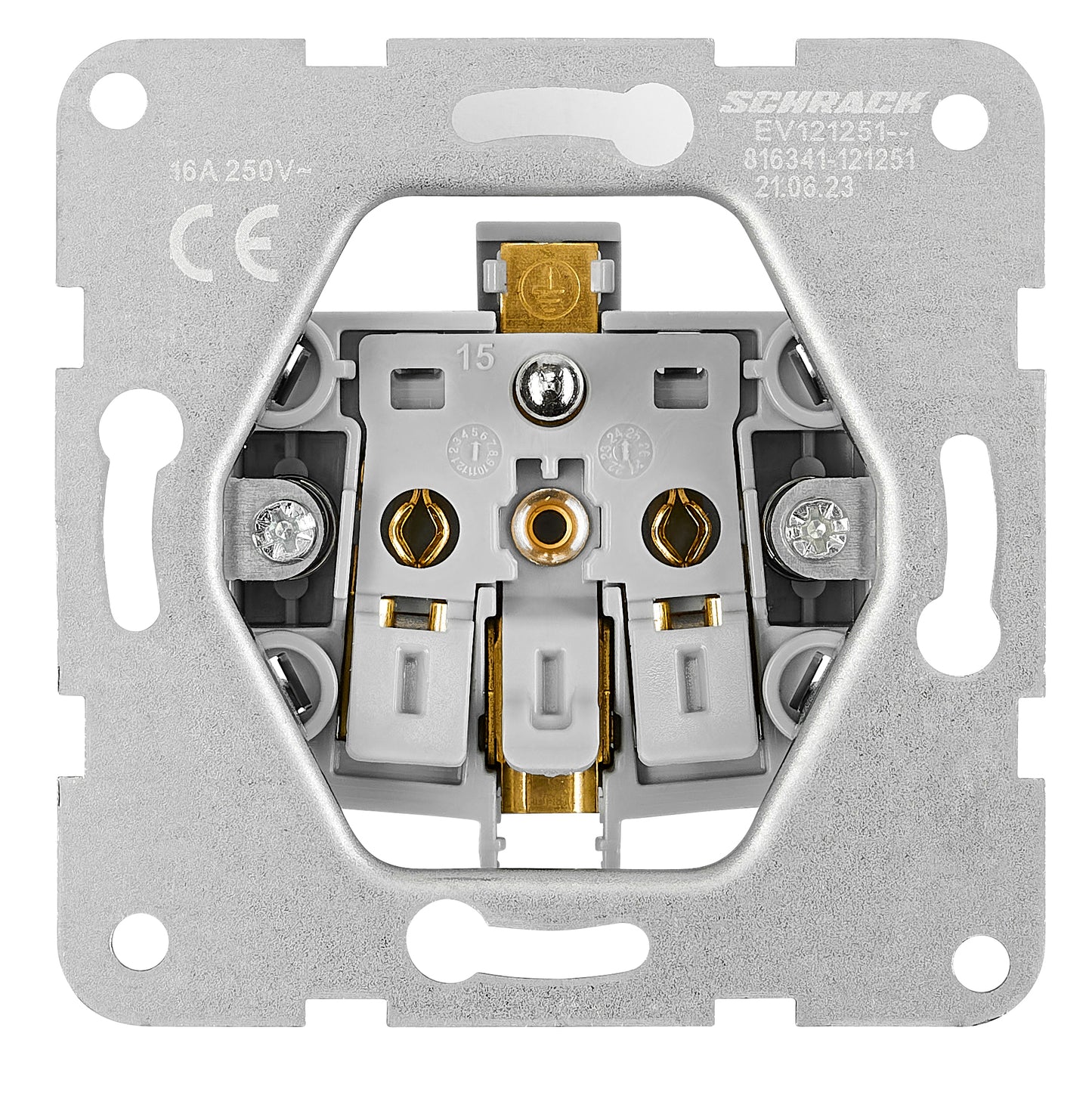 Insert priză cu Pin PE și protecție suplimentară, IP2XC, ar