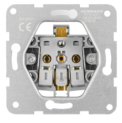 Insert priză cu Pin PE și protecție suplimentară, IP2XC, ar