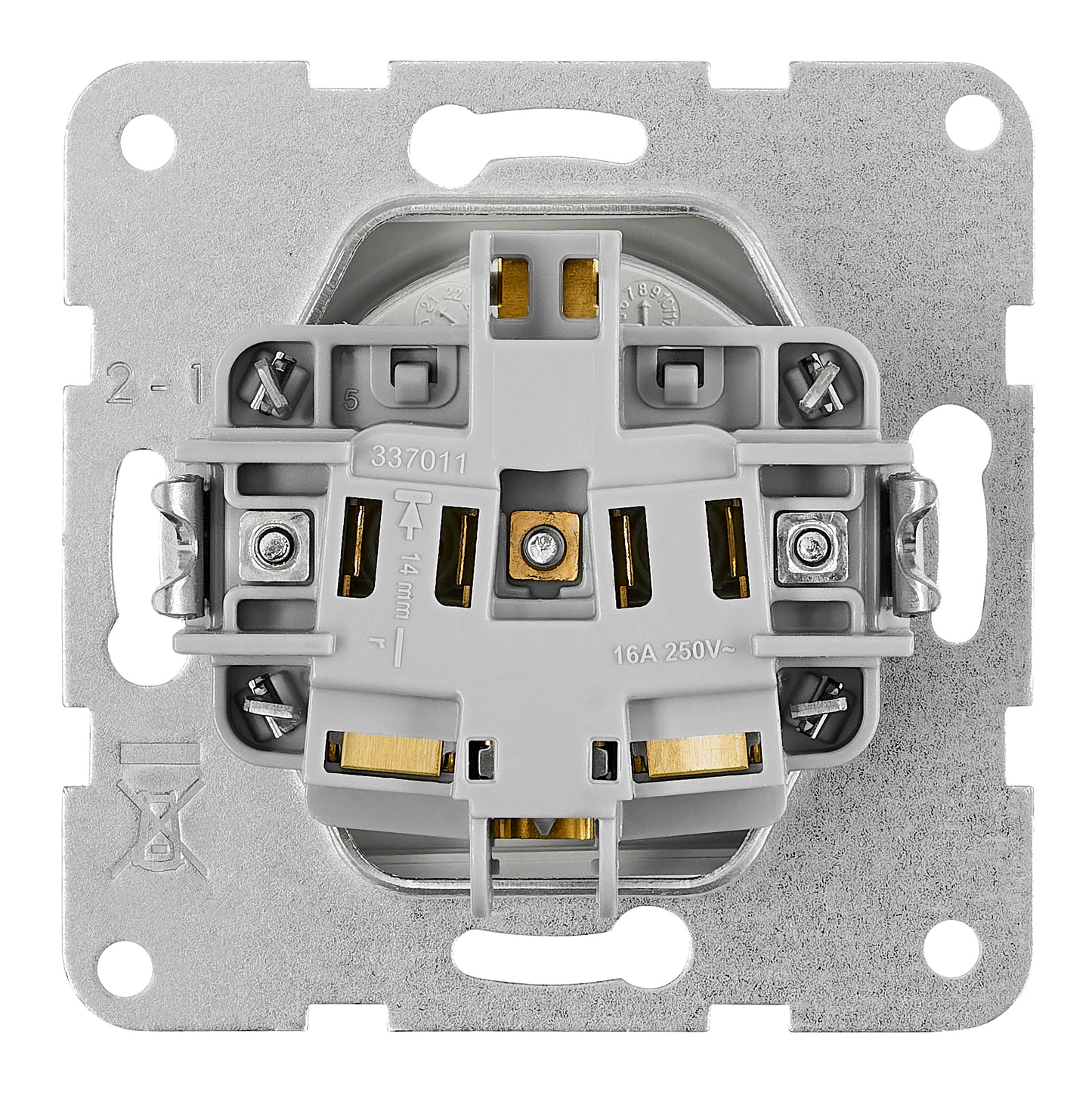 Insert priză cu Pin PE și protecție suplimentară, IP2XC, ar