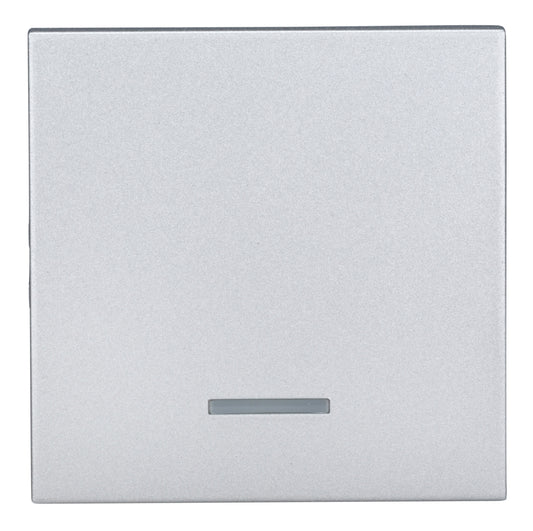 Clapetă argintie, cu indicator luminos transparent