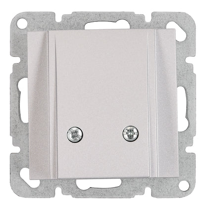Capac detasabil cu ieșire de cablu de 9 mm, argintiu