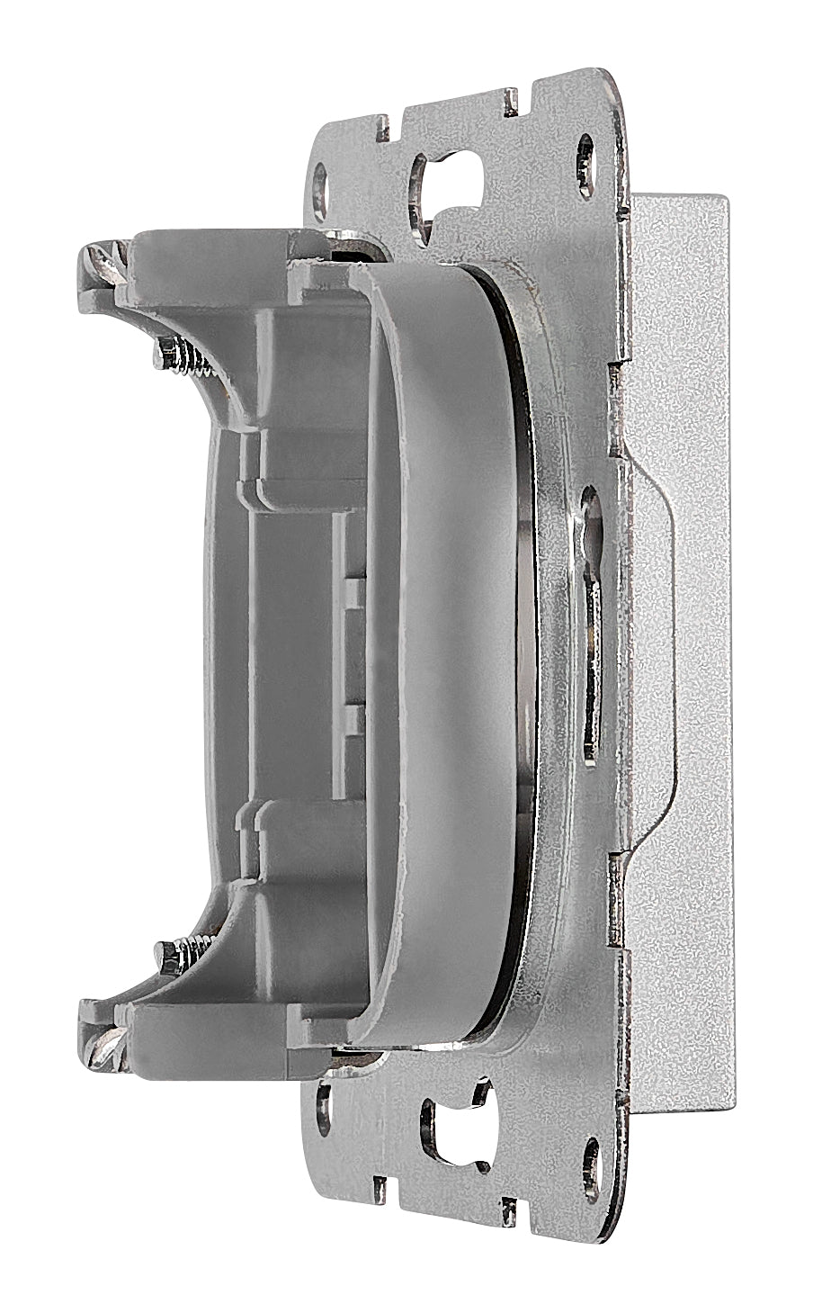 Mască oarbă, capac retractabil, placa de suport metalică, ar