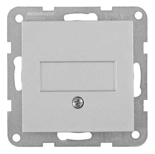 Mască oarbă, capac retractabil, placa de suport metalică, ar