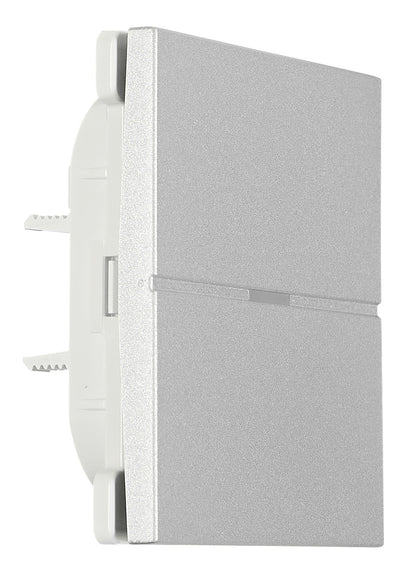 Mască dimmer universal 3-150W, argintiu