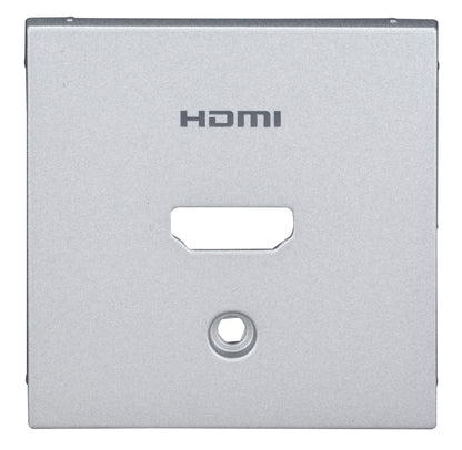 Mască priză HDMI, argintiu
