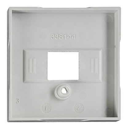Mască Priză USB, argintie, argintie