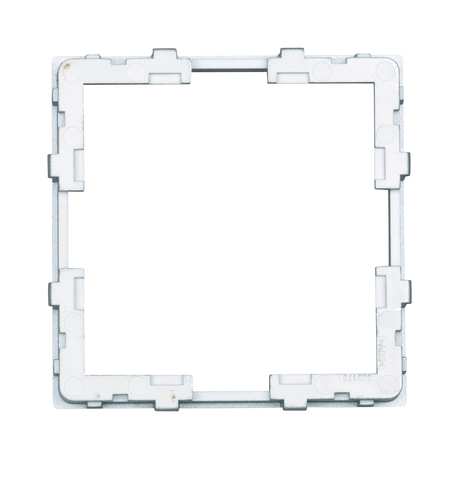 Ramă adaptoare de la 50x50mm la 55x55mm, argintiu