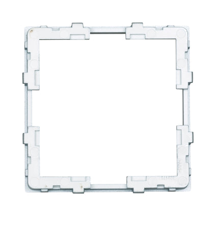 Ramă adaptoare de la 50x50mm la 55x55mm, argintiu