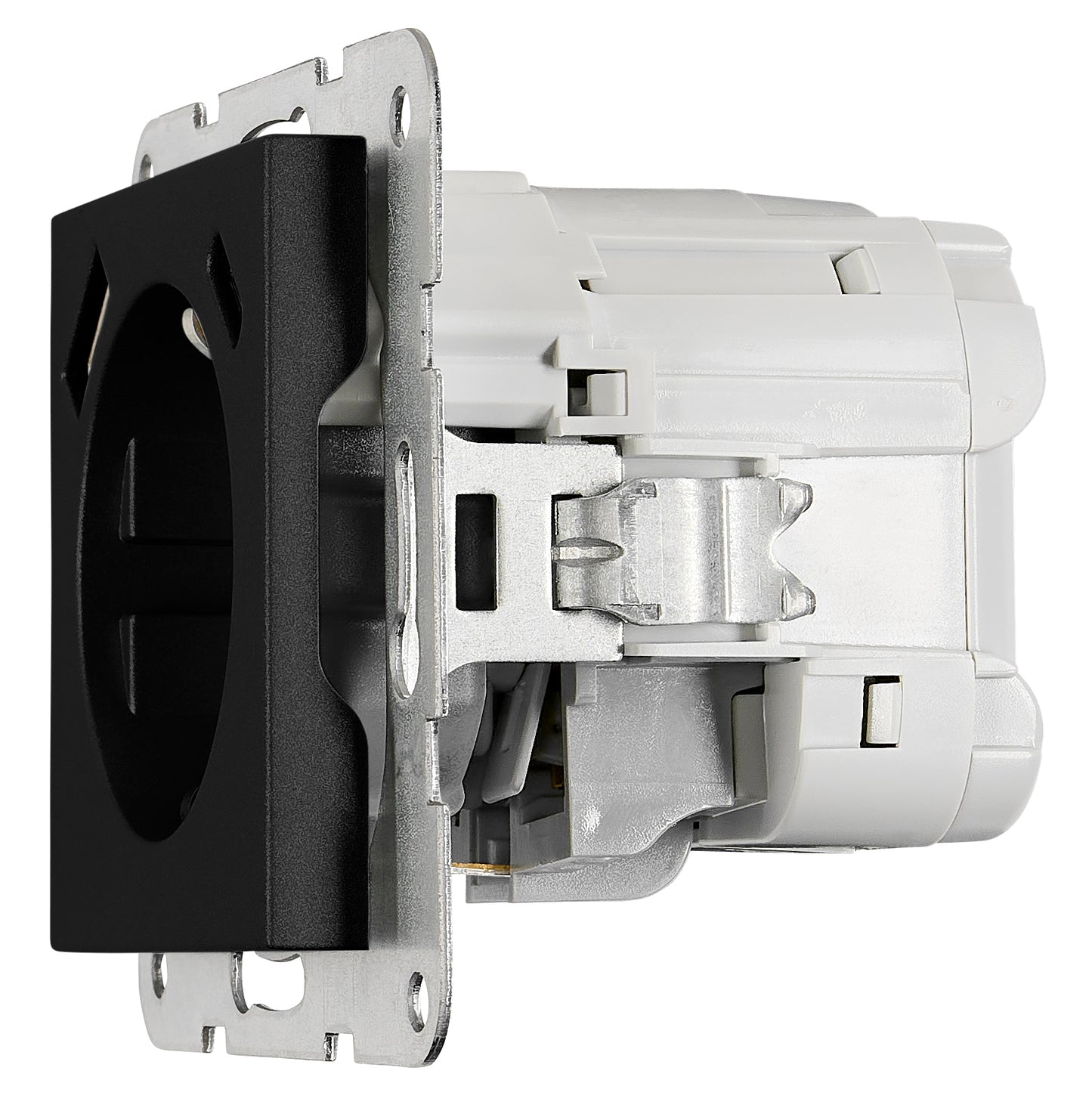 Insert priză USB A+C, 2.1A, negru