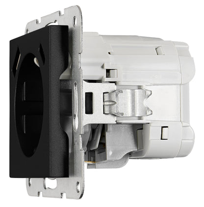 Insert priză USB A+C, 2.1A, negru
