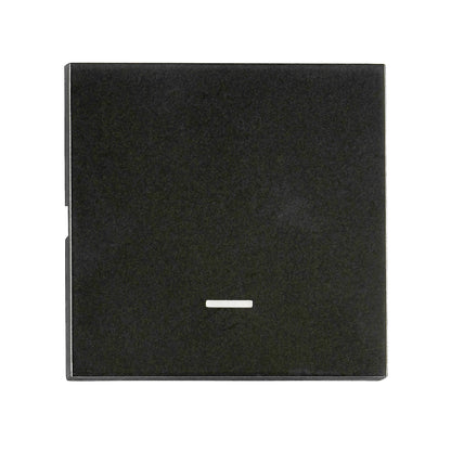 Clapetă cu indicator transparent S55, negru
